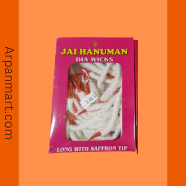 Hanuman Wicks with Saffron Tips