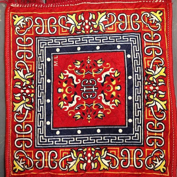 Velvet Puja Mat (18x18)