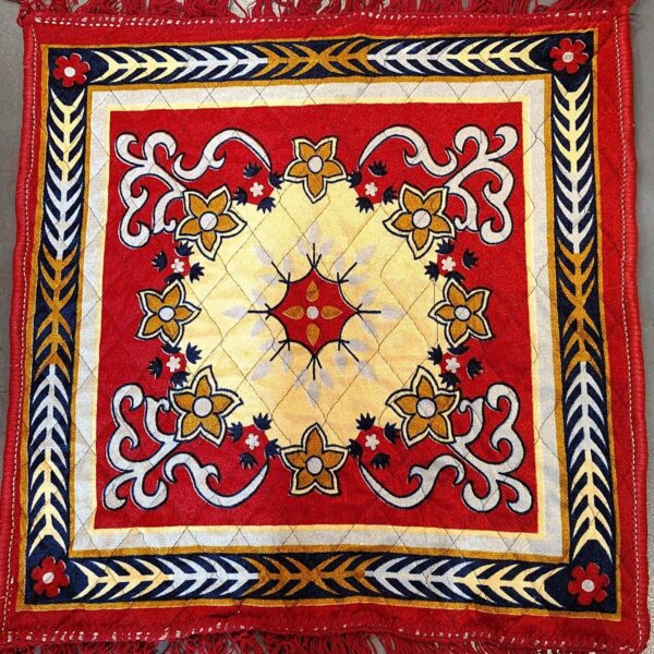 Velvet Puja Mat (24x24)
