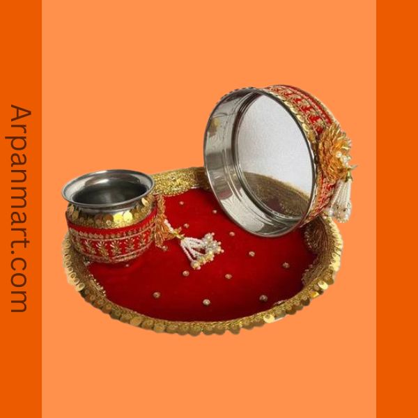 Karva chauth Thalia sets 3
